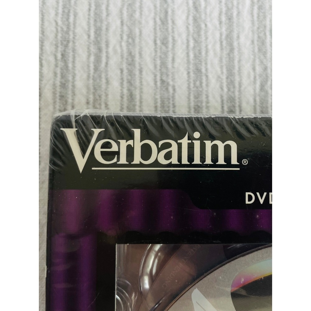 Verbatim DigitalMovie DVD+R 4.7GB 120min 4x Cinema Reel 3 Pack New Sealed RARE - Picture 3 of 6